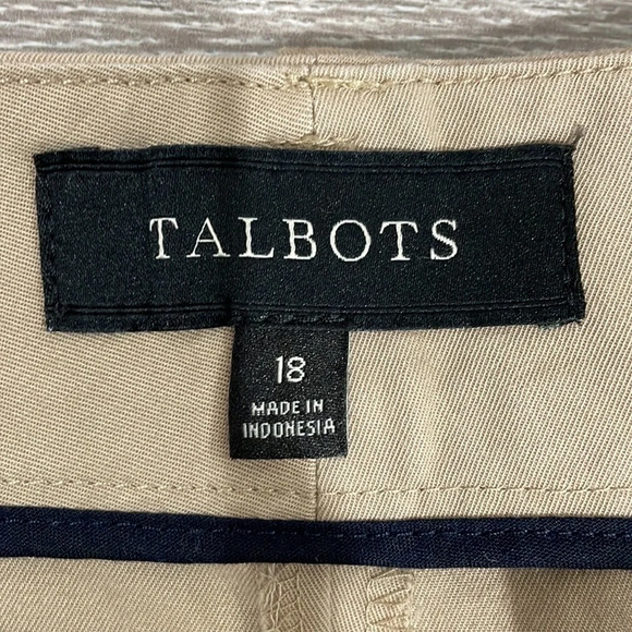 Talbots Chino Short Khaki Tan 18 - Picture 9 of 13